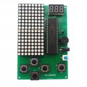 Electronic DIY Kit 8x16 Dot matrix game machine （ Not Assemblied)