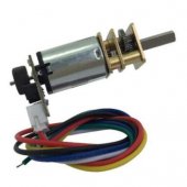 Micro Metal Geared motor w/Encoder - 6V 150RPM 100:1