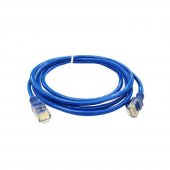 Blue oxygen-free copper Grade6 0.5M RJ45 Ethernet Cable
