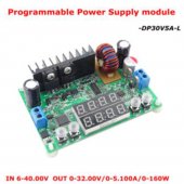 RD DP30V5A-L Constant Voltage current Step-down Programmable Power Supply module buck Voltage converter regulator LED display