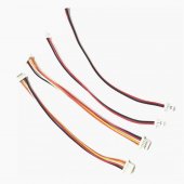 JST SH1.0MM 30CM 8P Cable Dual 2 head A-A Elastic silicone cable 32AWG