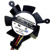 CHA6024DSN-F-RD 6CM 6024 24V 0.14A Fan