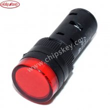 Red AD16-16C 16mm Indicator Light 24V DC