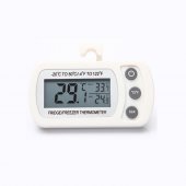 White With Magnet / -20C to 50C / -4F to 122F/ Electronic digital refrigerator thermometer