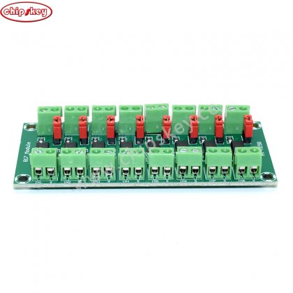 817 optocoupler / 8 way voltage isolation board / voltage control adapter module / photoelectric isolation module