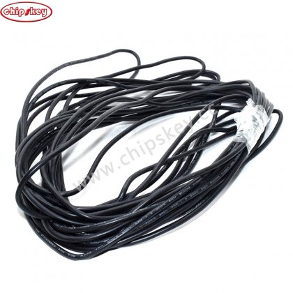 Black 16awg silicone wire 3239# 1.5 square 3kv high voltage and high temperature resistant wire