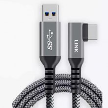 5M VR serial cable Oculus Quest2Link computer host camera head piconeo3 connection elbow typec data cable charging USB 3.0 accessories VR helmet glasses camera online cable