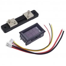 DC0-100V 50A Red+Blue and 50A Shunt