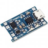 TP4056 5V Micro USB 1A 18650 Lithium Battery Charging Board Charger Module
