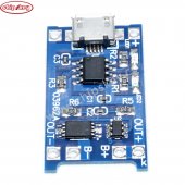 TP4056 5V Micro USB 1A 18650 Lithium Battery Charging Board Charger Module