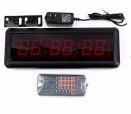 1.5inch 6Digits Wall Clock LED Countdown Clock Countdown