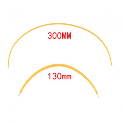 Green 130mm 3V DC Flexible Filament LED