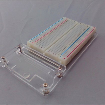 Transparent Acrylic Experiment Platform with Case for Raspberry Pi Zero(not including breadboard)