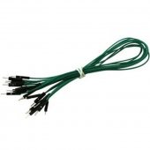 CAB_M-M 10pcs/set 15cm Male/Male Dupont Cable Green For Breadboard