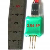 Single Row 2.54mm 3P Tip E Test Stand Burning Clip pin Debug Download Program ARM JTAG Probe Tools cable