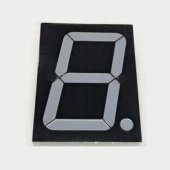 Red 4inch 1digit Green 8 segment led display 40101BGG