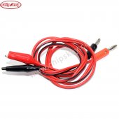 Large Alligator to Banana Test Lead Cable Set 100CM