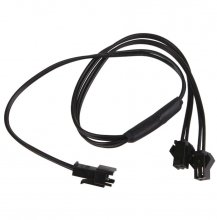1 to 2 40cm /DIY accessories for cold light, driver 1 to 2 Header , connecting wire for emitting light, SM female to male extension wire