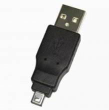 Mini 4Pin Male to USB Male Adapter