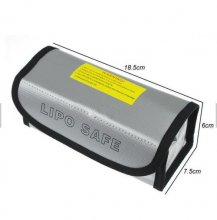 Atacado 1 pcs LiPo segurança da bateria Bag saco LiPo Battery Guard carga Sack saco de proteção da bateria para a bateria LiPo 185 * 75 * 60 mm