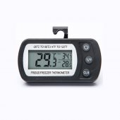 Black With Magnet / -20C to 50C / -4F to 122F/ Electronic digital refrigerator thermometer