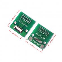 FFC / FPC soldered 0.5mm/1mm pitch connector adapter board 12P