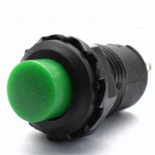 PBS-11A/12mm Green Botton With Lock/12mm Self Lock Switch