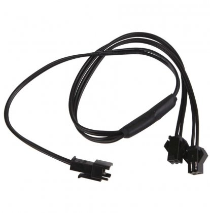 1 to 2 40cm /DIY accessories for cold light, driver 1 to 2 Header , connecting wire for emitting light, SM female to male extension wire