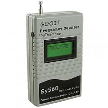 GY560 50MHz-2.4GHz Digital LCD Frequency Counter for Two-Way Radio