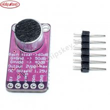 MAX9814 Electret MIC Microphone Amplifier Module Auto Gain Contr