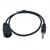 50CM MIDI adapter cable to aux audio headphone port/s terminal 5PIN female to 3.5mm male/5-pin plug