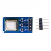 SCD41 gas sensor module detects CO2 temperature and humidity in one I2C communication