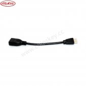 MINI HDMI Male to HDMI Female Adapter Cable 15CM For Raspberry PI Zero