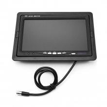 7 Inch Color TFT LCD Headrest Car Rear View Monitor 7 Parking Rearview Monitor 2 Video Input For Reverse Backup Camera DVD