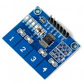TTP224 4-way Capacitive Touch switch Digital Touch Sensor Module for Arduino