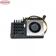 Raspberry PI 5B Black Heatsink and Silver Fan