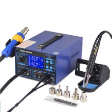 YIHUA 992DA 3 In 1 Hot Air Rework Soldering Iron Station LCD Digital display Smoke Vacuum BGA Soldering Rework Station