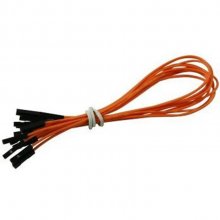 CAB_F-F 10pcs/set 30cm Female/Female Dupont Cable Orange For Breadboard