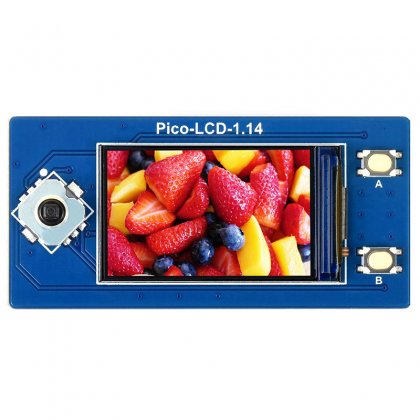 1.14inch LCD Display Module for Raspberry Pi Pico, 65K Colors, 240×135, SPI