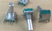 EC11B vertical encoder 20 positioning number 20 pulse point axis length 20MM digital potentiometer