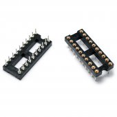 DIP-20P IC Block 20P, Round Foot IC Integrated Bloc 24pcs/Tube