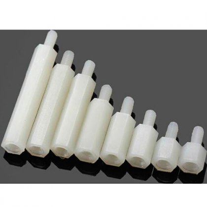 Nylon column M3*27+6 Price:100pcs