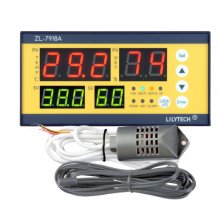 ZL-7918A, egg incubator controller, ZL-7918A incubator controller, temperature and humidity controller for incubator, Lilytech
