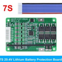 7S BMS 16.8V 21V 20A 18650 Li-ion Lmo Ternary Lithium Battery Charger Protection Board Balance And Temperature Protect