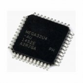 ATMEGA32U4-AU MCU 8-bit AVR RISC 32KB Flash 3.3V/5V 44-Pin TQFP