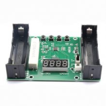 2 Battery Tester With Digital Segment / 18650 Lithium Battery Capacity Tester Module MAh MWh Digital Four Batteries 18650 Battery Power Detector Tester Module Type-C