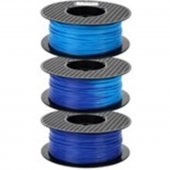 Temperature change/ Thermal Filament 1KG 3D Filament/ Dark blue to lighter blue