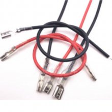6.3MM plug spring terminals Cable 300m for Electromagnetic switch solenoid valve , price for 2pcs