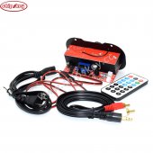 High-power Car Enthusiast Car Subwoofer Amplifier Board Card USB Remote 12V24V220V