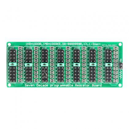 7 Decade 0.1R-9999999R Programmable Resistor Board Seven/Eight Decade Resistor 1R - 9999999R Step Accuracy 0.1R 2 W SMD Resistance Module
